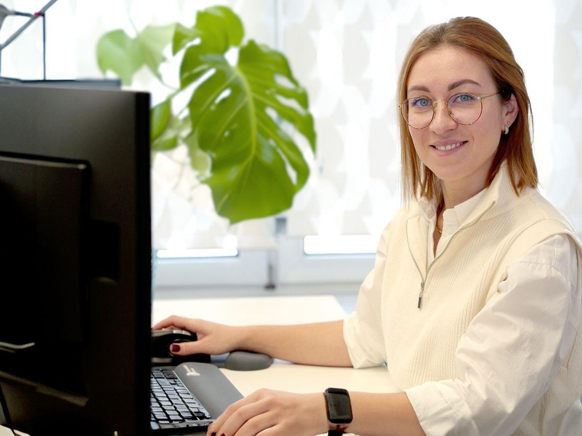 Young Professionals Business Woman Glasses